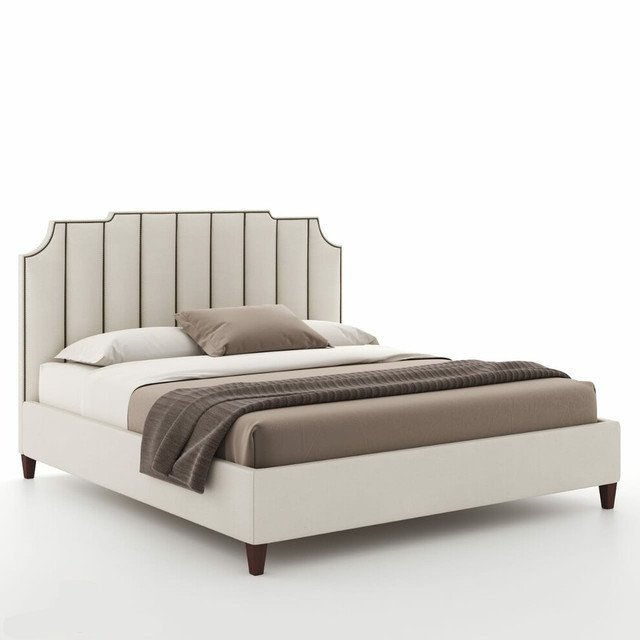 Кровать Bayonne Mod Collection 140х200 бежевого цвета