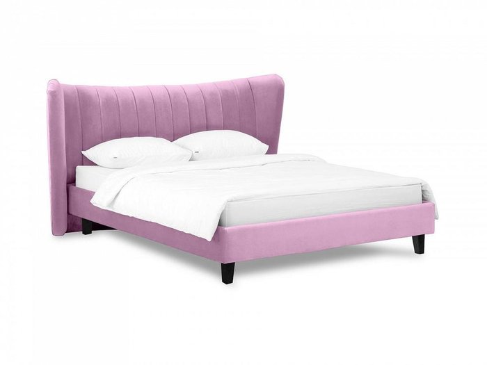Кровать Queen II Agata L 160х200 лилового цвета