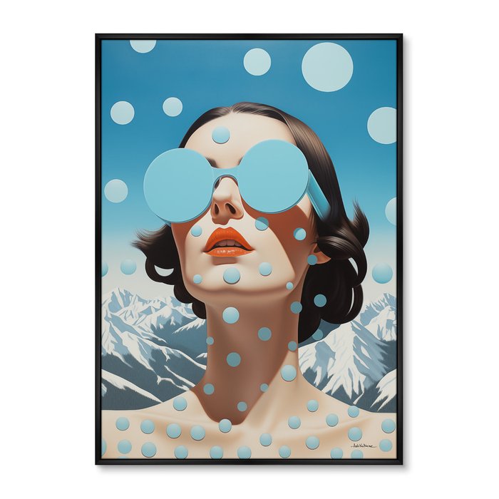 Репродукция картины Vibe collection, Хочу в Сочи, No 2, 2024г.