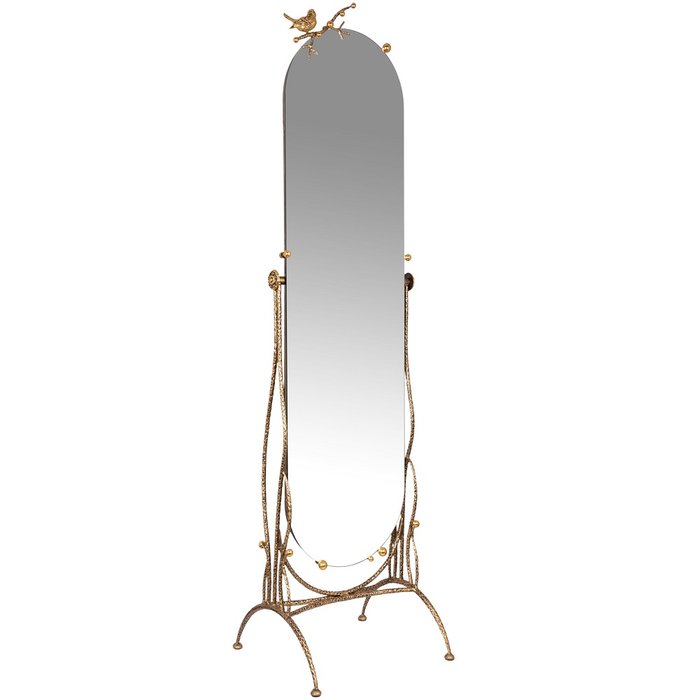 Напольное зеркало Терра бронзового цвета - лучшие Напольные зеркала в INMYROOM