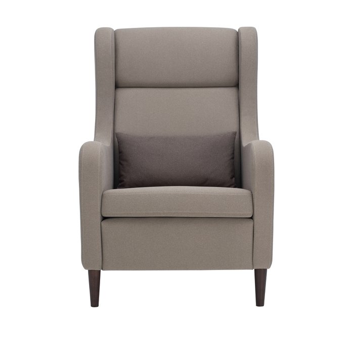 Кресло Хилтон коричневого цвета - купить Интерьерные кресла по цене 18457.0