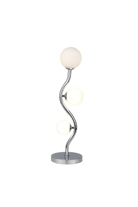 Настольная лампа Uva с металлическим основанием - лучшие Настольные лампы в INMYROOM