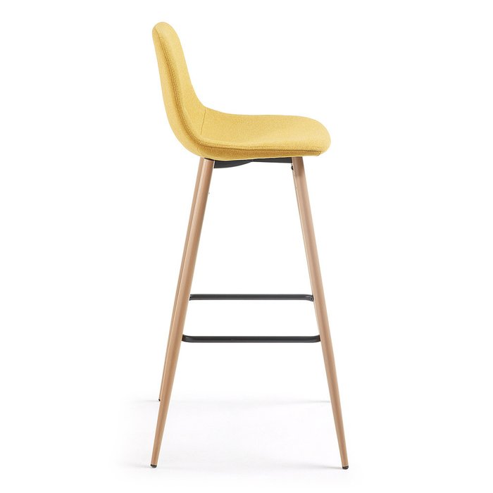 Барный стул Nilson желтого цвета - лучшие Барные стулья в INMYROOM