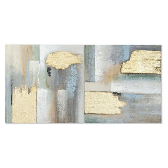 Картина Абстракция современный 80 x 3 x 80 cm (2 штук)
