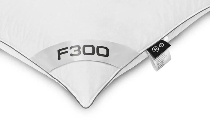 Пуховая подушка F-300 50х70 белого цвета  - купить Подушки для сна по цене 3645.0