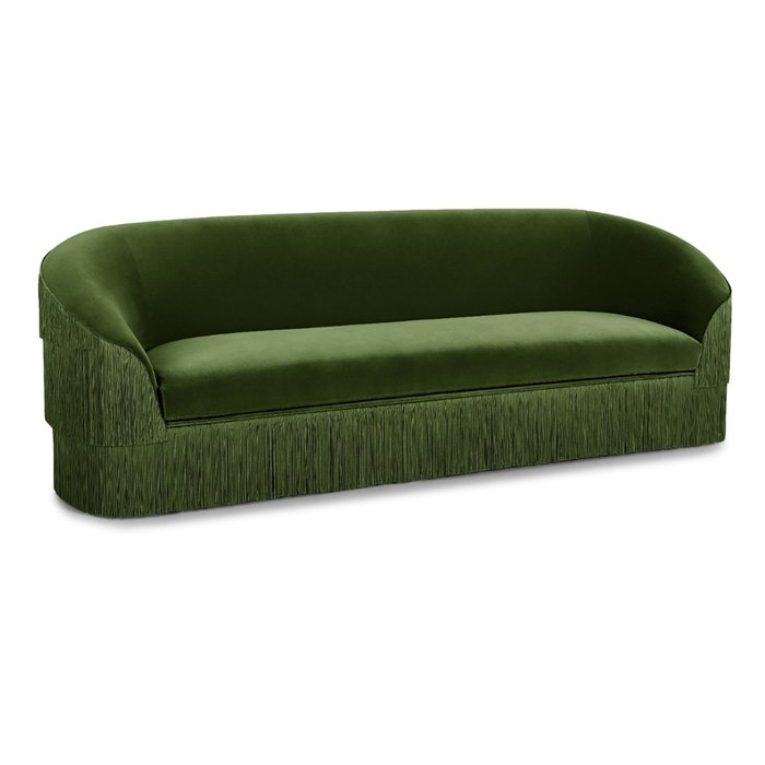 Диван Munna зеленого цвета - купить Прямые диваны по цене 124000.0