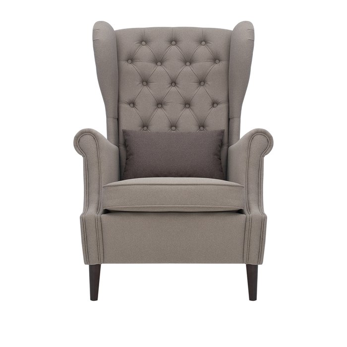 Кресло Винтаж серого цвета - купить Интерьерные кресла по цене 24999.0