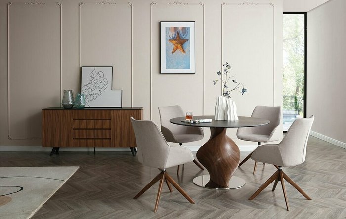 Стол Niagara со столешницей из керамики - лучшие Обеденные столы в INMYROOM