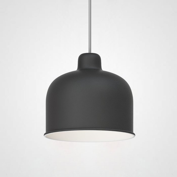 Подвесной светильник Grain Pendant черного цвета