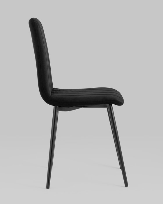 Стул Easy черного цвета - лучшие Обеденные стулья в INMYROOM