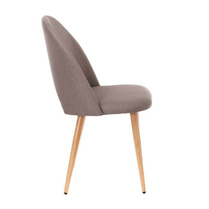 Стул Cleo серо-коричневого цвета - лучшие Обеденные стулья в INMYROOM