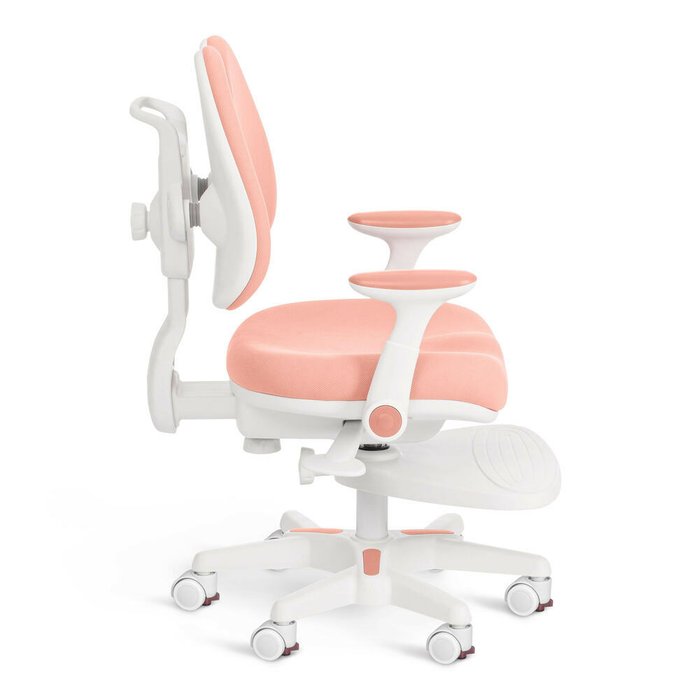 Кресло Miracle бело-розового цвета - купить Офисные кресла по цене 13610.0