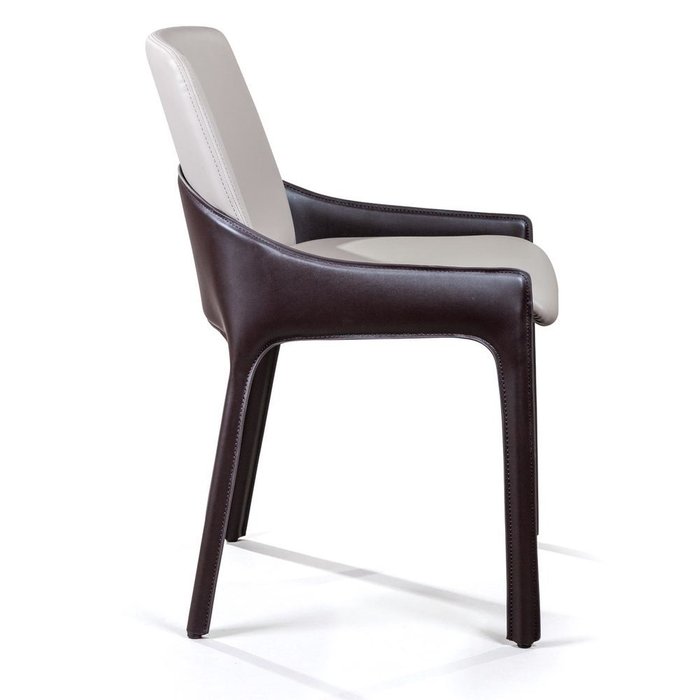 Стул Cosmo серо-коричневого цвета - купить Обеденные стулья по цене 15900.0