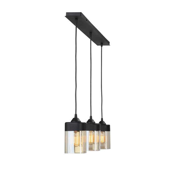 Подвесной светильник V4923-1/3S (стекло, цвет светло-коричневый) - лучшие Подвесные люстры в INMYROOM