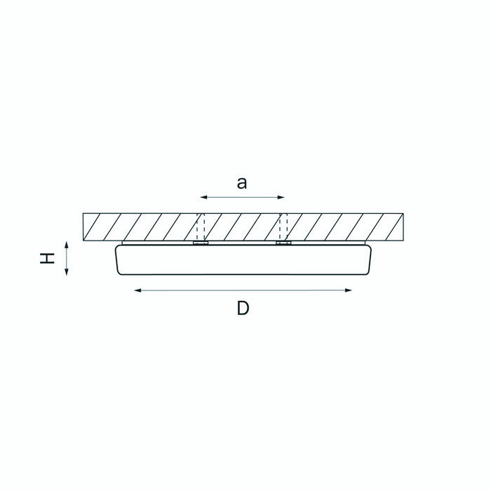 Светильник ARCO CYL LED 38W 3240LM БЕЛЫЙ 3000/4000/6000K - лучшие Потолочные светильники в INMYROOM Светильник ARCO CYL LED 38W 3240LM БЕЛЫЙ 3000/4000/6000K - лучшие Потолочные светильники в INMYROOM