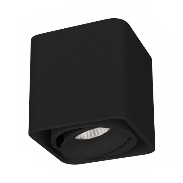 Накладной светильник SP-CUBUS 036052 (алюминий, цвет черный)