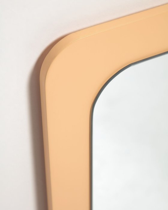 Velma mirror in mustard MDF 47 x 57 cm - лучшие Настенные зеркала в INMYROOM Velma mirror in mustard MDF 47 x 57 cm - лучшие Настенные зеркала в INMYROOM