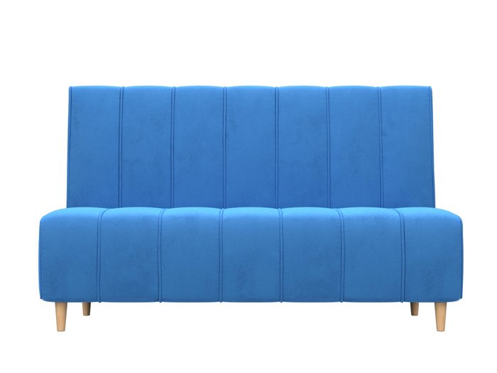 Диван прямой Ральф голубого цвета - купить Прямые диваны по цене 24999.0