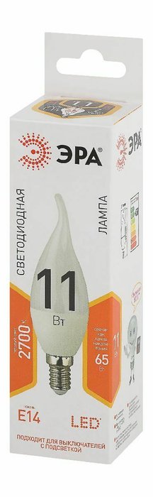 Светодиодный LED BXS-11W-827-E14 Б0032992 - лучшие Лампочки в INMYROOM Светодиодный LED BXS-11W-827-E14 Б0032992 - лучшие Лампочки в INMYROOM