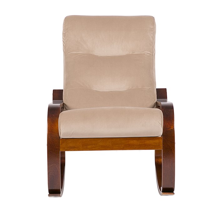 Кресло -качалка Гарда арт.М191-МТ005 вишня бежевый, Премьер 08 - купить Интерьерные кресла по цене 16546.0