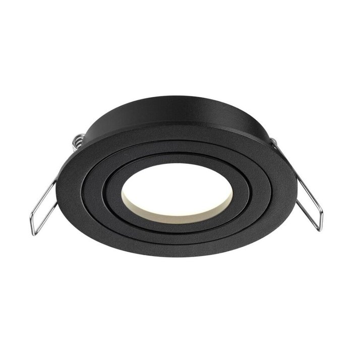 Встраиваемый светильник Morus 371018 (алюминий, цвет черный) - лучшие Встраиваемые споты в INMYROOM