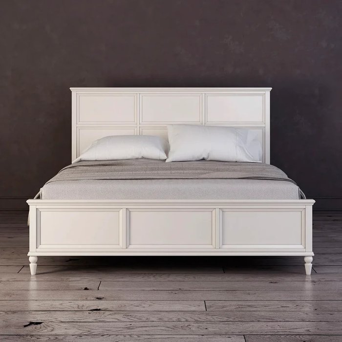  Кровать Vilton цвета слоновой кости 160х200   - купить Кровати для спальни по цене 152900.0