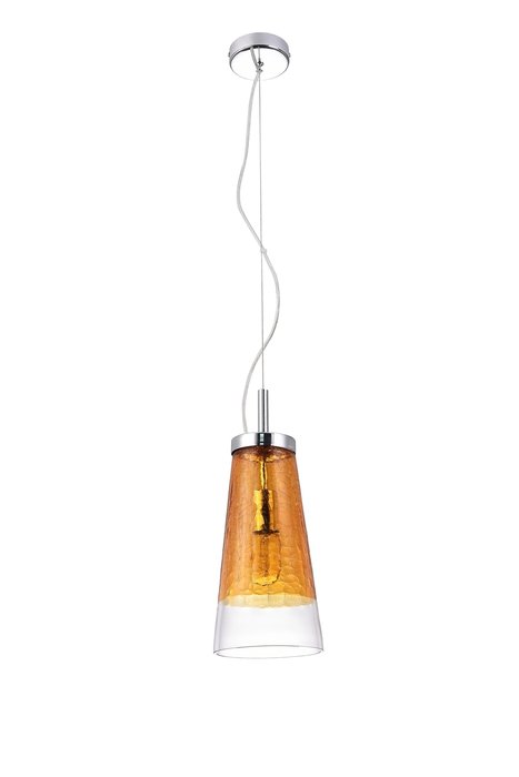 Подвесной светильник Avoria с плафоном оранжевого цвета - лучшие Подвесные светильники в INMYROOM