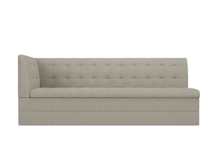 Угловой диван-кровать Бриз серо-бежевого цвета с углом слева - купить Угловые диваны по цене 30999.0