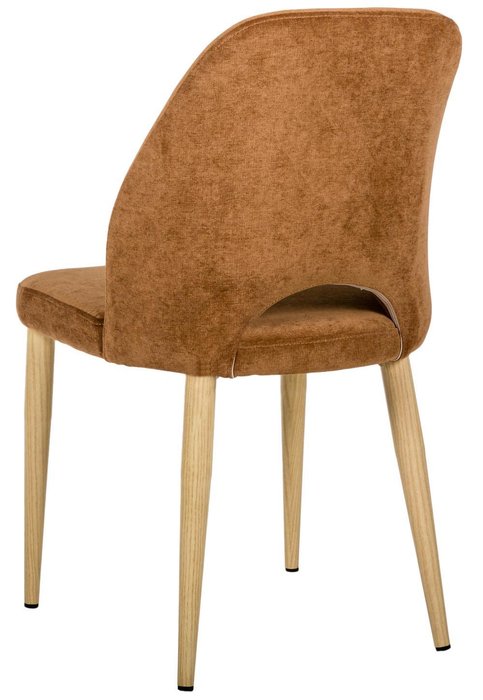 Стул Ledger коричневого цвета - лучшие Обеденные стулья в INMYROOM