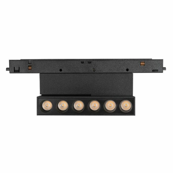 Трековый магнитный светильник Arlight MAG-ORIENT-DOTS-FOLD-S195-6W Day4000 (BK, 30 deg, 48V) 041921 Трековый магнитный светильник Arlight MAG-ORIENT-DOTS-FOLD-S195-6W Day4000 (BK, 30 deg, 48V) 041921