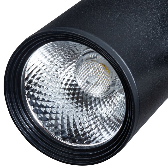 Трековый светодиодный светильник Traccia черного цвета - лучшие Трековые светильники в INMYROOM