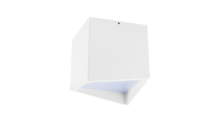 Потолочный светодиодный светильник Quadro белого цвета