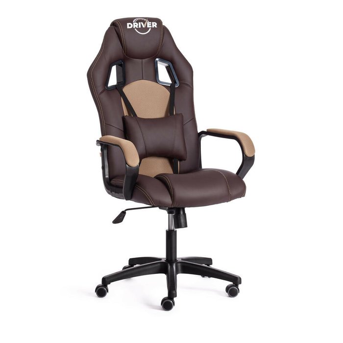 Кресло офисное Driver бронзово-коричневого цвета