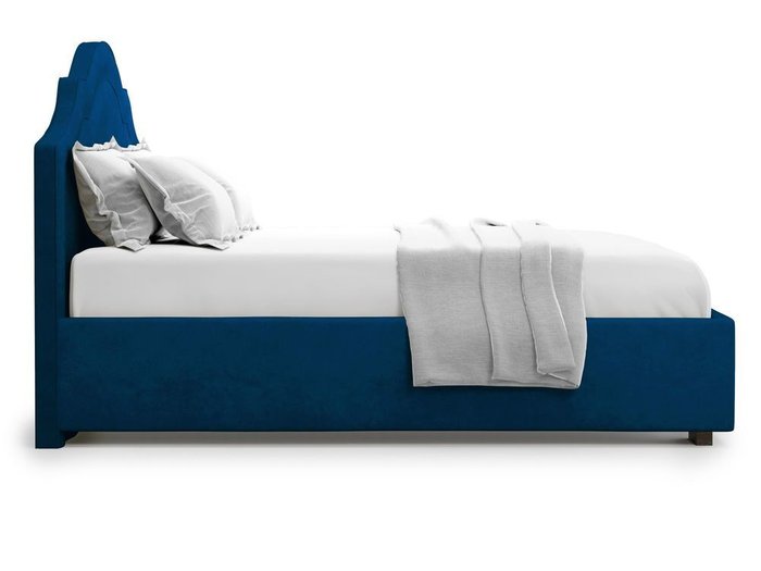 Кровать с подъемным механизмом Madzore 180х200 синего цвета - лучшие Кровати для спальни в INMYROOM
