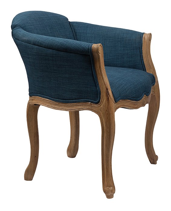 Кресло Cabriole Elizabeth Синего цвета - лучшие Интерьерные кресла в INMYROOM