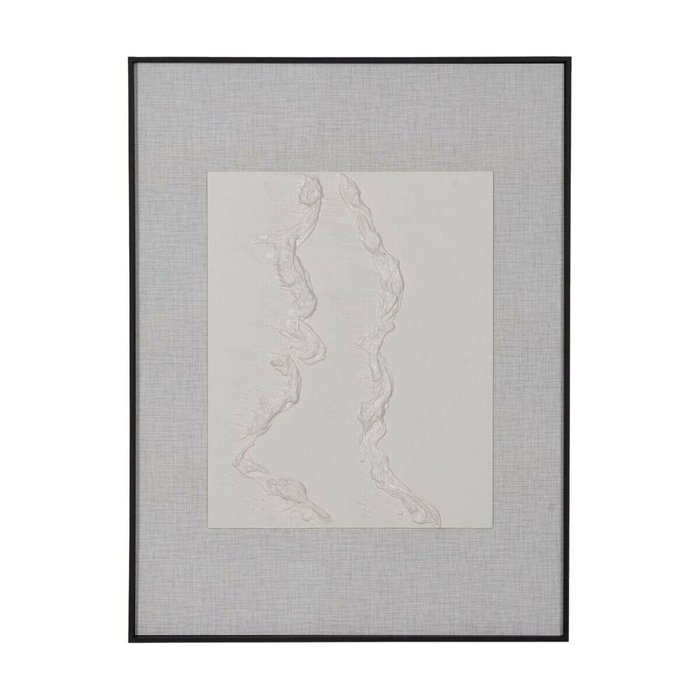 Картина Чёрный Серый Абстракция 60 x 3 x 80 cm - купить Картины по цене 11896.0