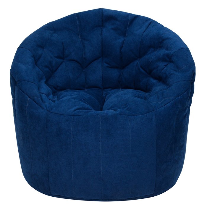 Кресло пенек Австралия темно-синего цвета - купить Бескаркасная мебель по цене 8999.0