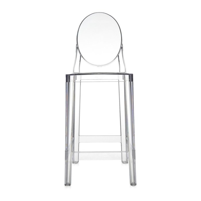 Полубарный стул One More прозрачный  - купить Барные стулья по цене 45818.0