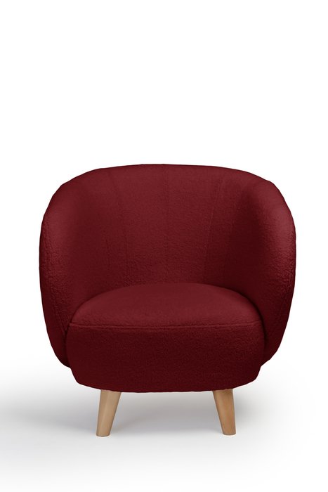 Кресло Мод бордового цвета - купить Интерьерные кресла по цене 22120.0