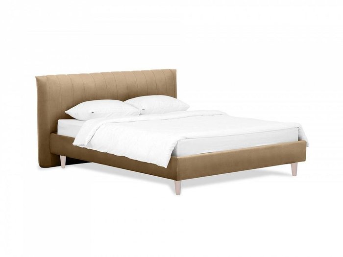 Кровать Queen Anastasia L 160х200 коричневого цвета