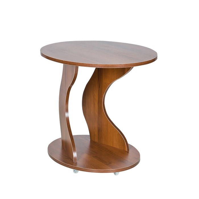Кофейный столик Сатурн коричневого цвета