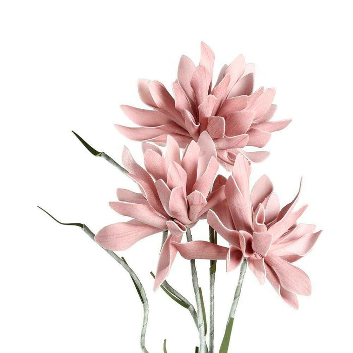 Искусственное растение Mehakit розового цвета - купить Декоративные цветы по цене 1190.0