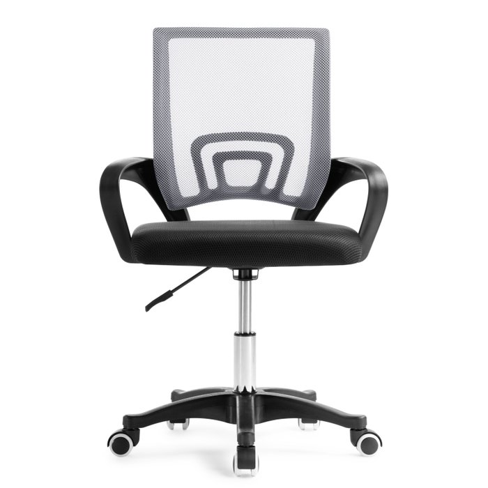 Офисное кресло Turin серо-черного цвета - лучшие Офисные кресла в INMYROOM