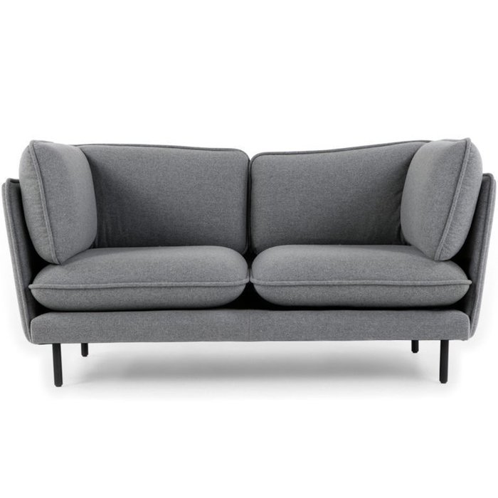 Двухместный диван WES серый