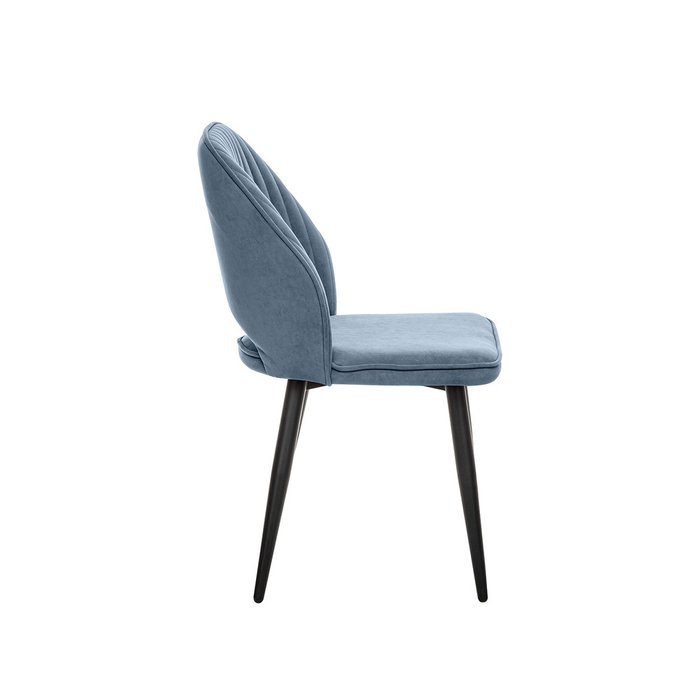 Стул вращающийся Арман синего цвета  - лучшие Обеденные стулья в INMYROOM