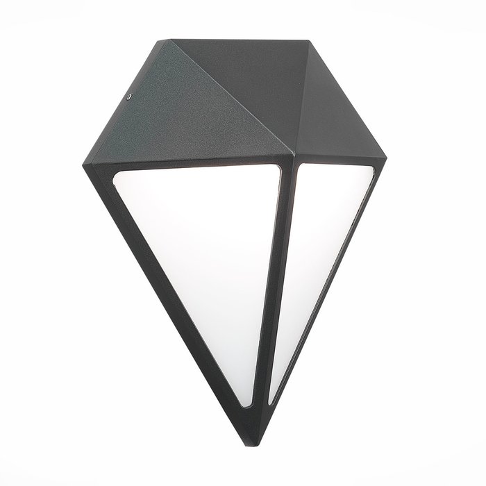 Светильник уличный настенный Cubismo черно-белого цвета - лучшие Настенные уличные светильники в INMYROOM