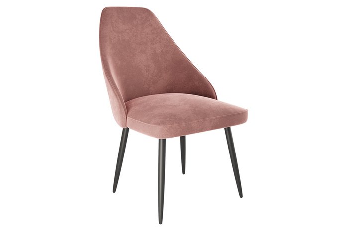 Набор из двух стульев Милан розового цвета  - купить Обеденные стулья по цене 17490.0