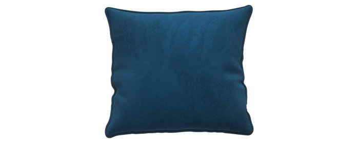 Декоративная подушка Портленд синего цвета