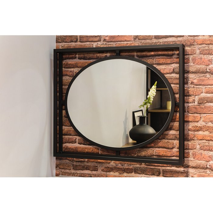 Настенное зеркало Loft Графит - купить Настенные зеркала по цене 11490.0