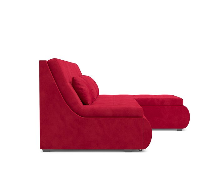 Угловой диван-кровать Дубай красного цвета - лучшие Угловые диваны в INMYROOM